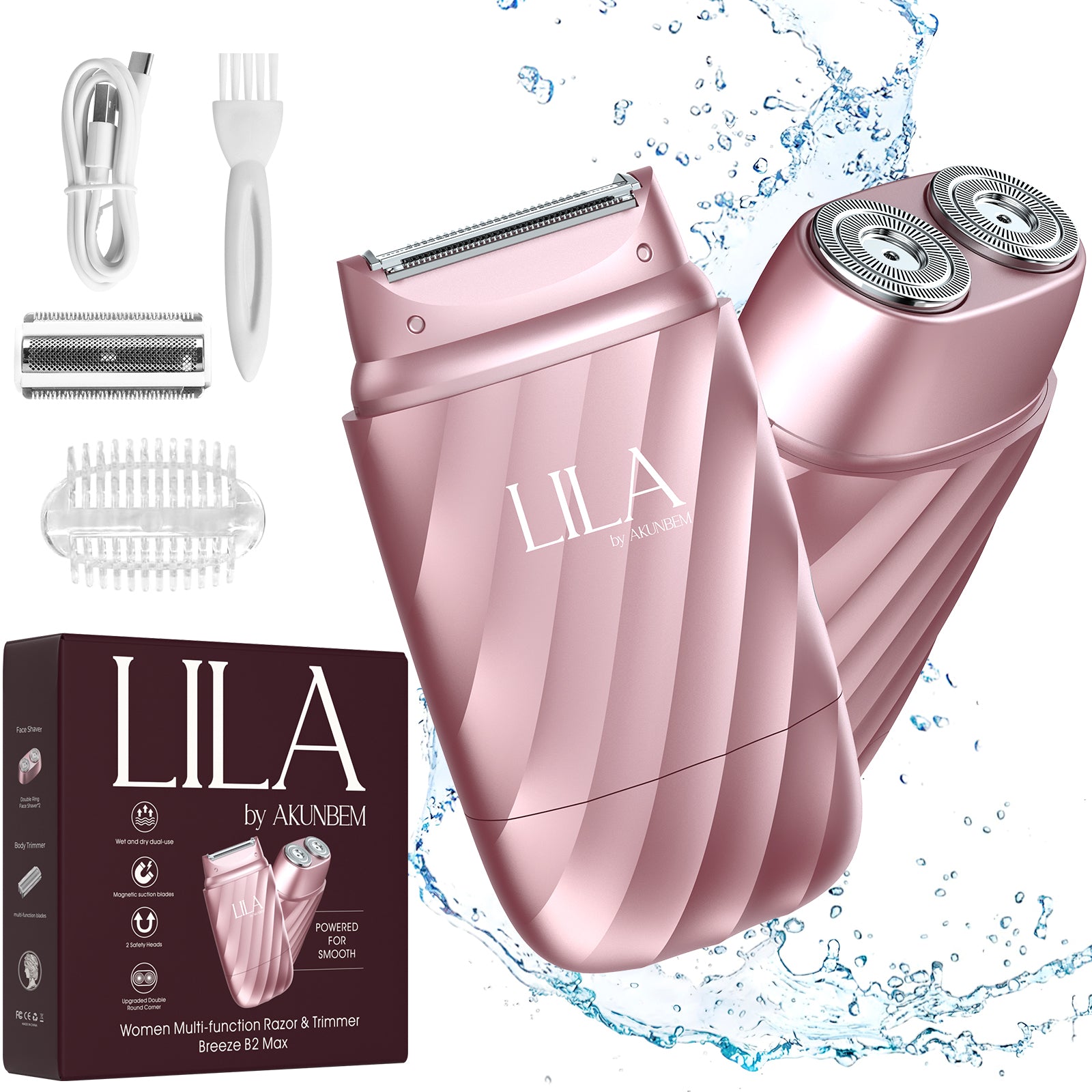 Breeze B2 MAX Women Multi-function Razor & Trimmer