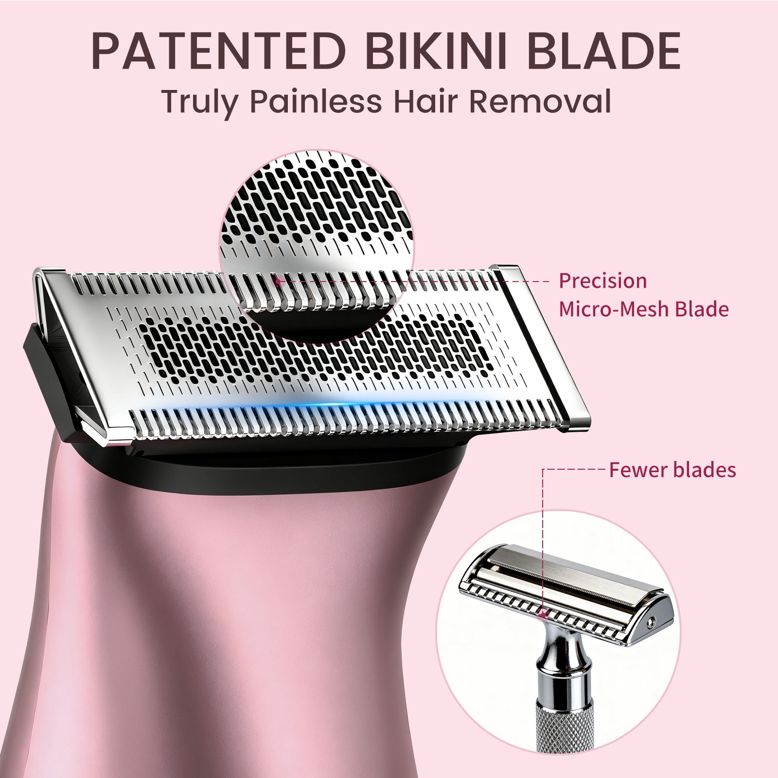 Pearl P1 Pro 2 in 1 Women Bikini Trimmer & Shaver