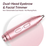 2 in 1 Portable Women Facial Shaver & Eyebrow Trimmer – Bloom T1