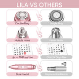 2 in 1 Portable Women Facial Shaver & Eyebrow Trimmer – Bloom T1