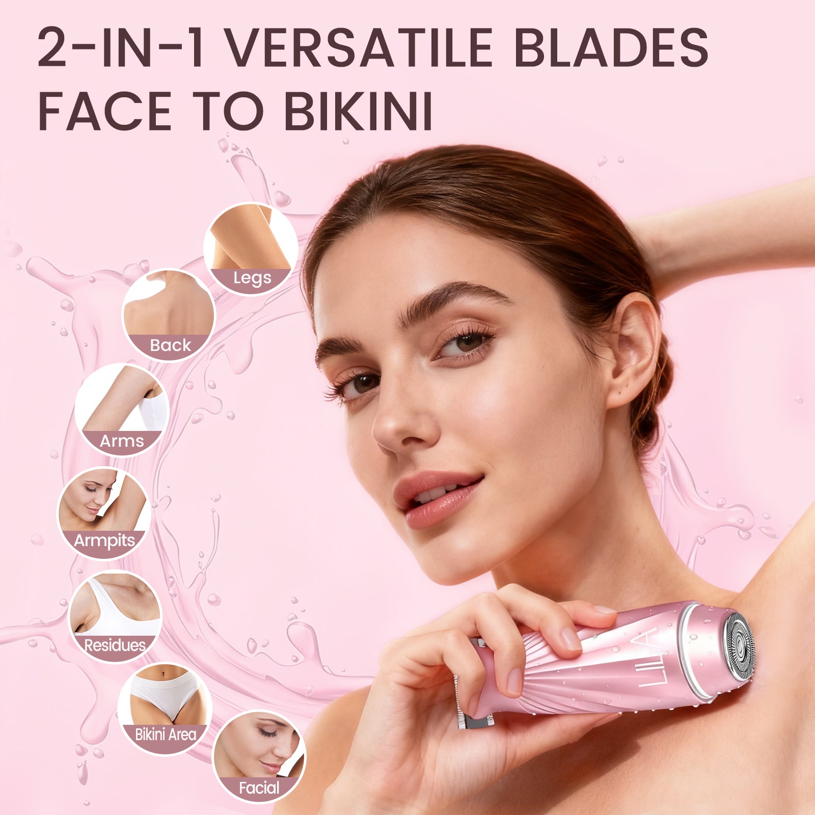 Pearl P1 Pro 2 in 1 Women Bikini Trimmer & Shaver