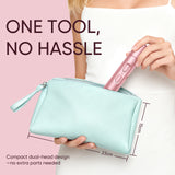 2 in 1 Portable Women Facial Shaver & Eyebrow Trimmer – Bloom T1